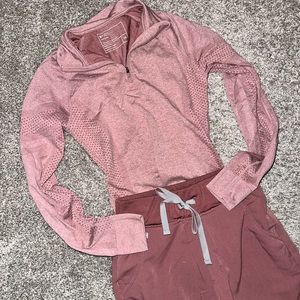 Figs Zamora High Waist Scrub Set